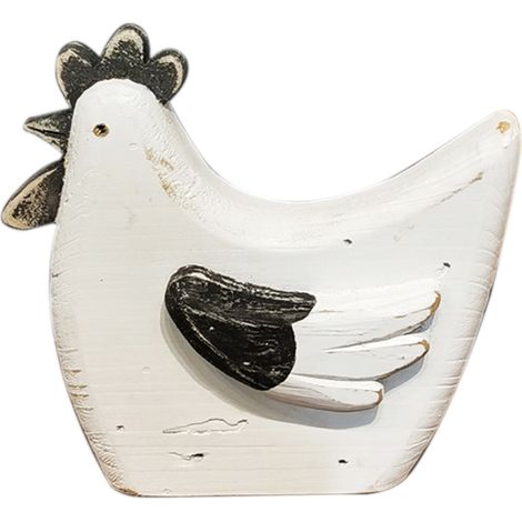 Signes Grimalt Figure de figure de gallina  Figure Gallina Animaux blanc 6x15x14cm 30134