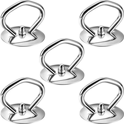 5 piezas de pomo para tapa de olla, Mango universal para tapa de olla, Resistente al calor, Incluye tornillos (1/5)