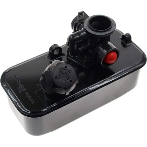 Depósito de combustible y carburador para motores Briggs & Stratton (números de pieza: 499809, 498809A y 494406)