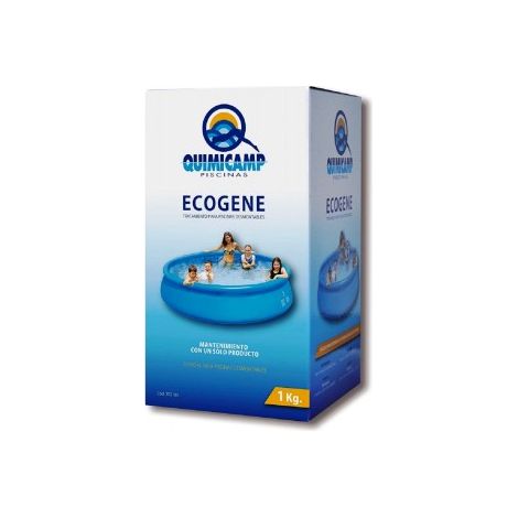 QUMICAMP 1L Cloro ecogenico per il trattamento delle piscine rimovibili (1/2)