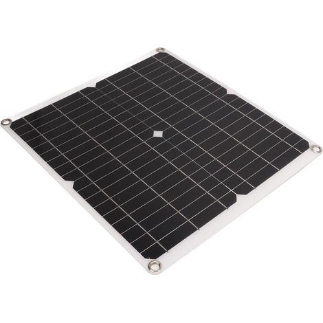 Tragbares Solarmodul-Set aus monokristallinem Silizium (25 W, 15 V) mit 100-A-Regler für Wohnmobile und Boote (1/5)