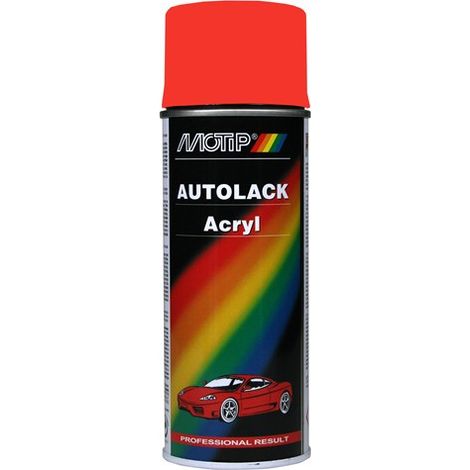 Peinture carrosserie rouge lucifer, Peugeot EKQ, 400ml - Motip