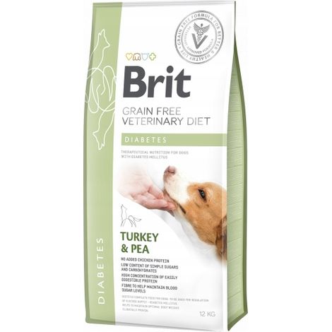 Brit Trockenfutter für Hunde GF Veterinary Diets Dog Diabetes 12 kg (1/2)