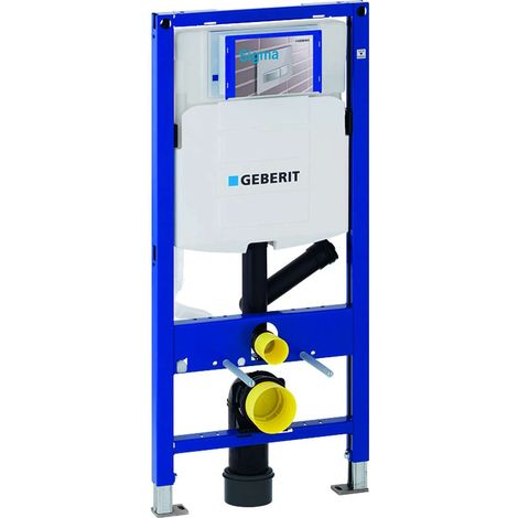 Geberit Duofix - Modulo di installazione per WC sospesi, 112 cm, con cassetta di risciacquo ad incasso Sigma 12 cm, per l'aspirazione cattivi odori 111.364.00.5 (1/4)