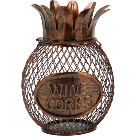 Porte-bouchons en métal pour présenter et ranger les bouchons de vin et de champagne, à usage domestique.-AquaForge (1/5)