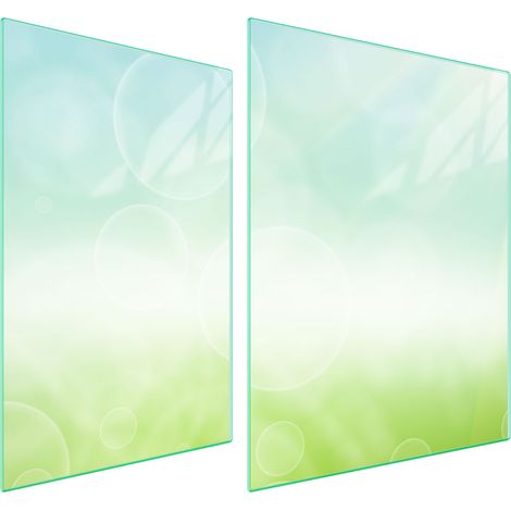 GLASSCHUTZPLATTE FÜR HERD 70x52 DAISY