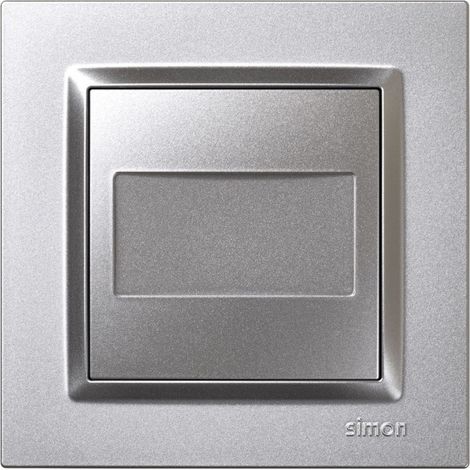 Tapa ciega 840x840 mm alum serie 10 simon (1/4)