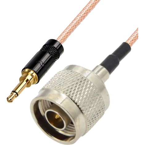 Cavo con connettore a treccia da 3,5 mm / connettore N RG316, lunghezza 20 cm.