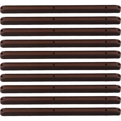 Lot de 10 glissières tiroir en plastique 180 mm, 235 mm et 298 pour - (1/5)
