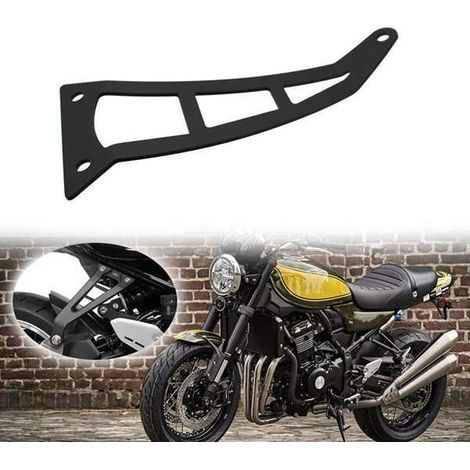 1. Color: Black Material: Metal Exhaust pipe reinforcement/bracket for motorcycle conversions--BIEMMEDUE (1/5)
