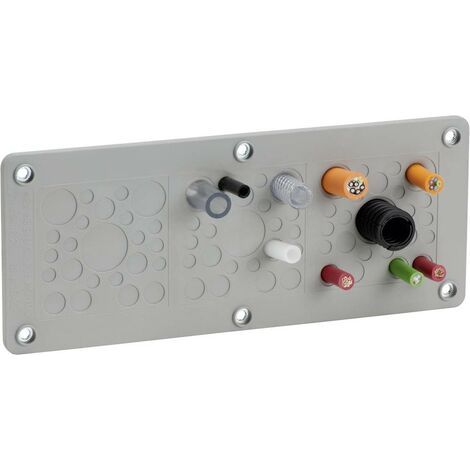 Passe-câbles Icotek KEL-DPZ-KL 72 43675.001 Ø max. des bornes 22 mm Tôle d'acier, Elastomère 1 pc(s) W96613 (1/2)