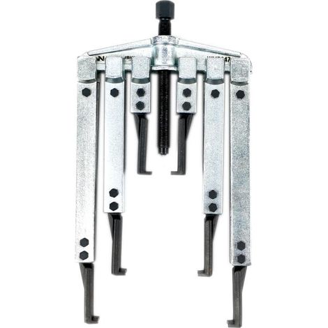 Set di estrattori per cuscinetti a doppio braccio con bracci estesi tipo T 80-180 Waryński (1/2)