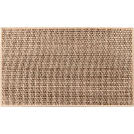 Tapis de cuisine en lin lavable – Antidérapant en caoutchouc – Résistant à la saleté et à la moisissure – Épaisseur 10mm (1/5)