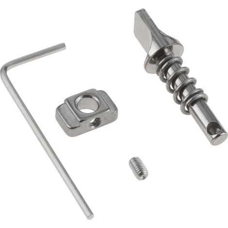 hydrofoil propeller fixing tool, stainless steel spring screw without tightening for surfboard tail rudder