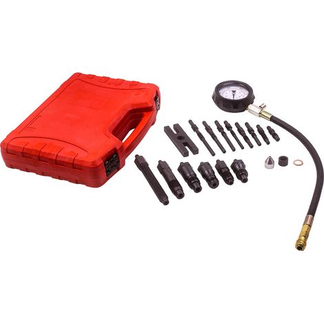 Automotive Diesel Engine Compression Tester Kit Cylinder Pressure Test Tools (1/5)
