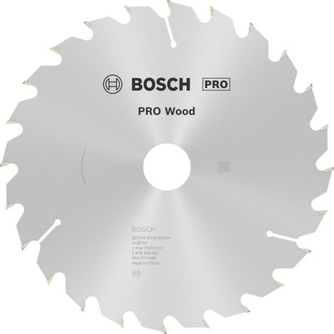 Bosch PRO Wood Kreissägeblatt, 210 x 2,8 x 30 mm, T24