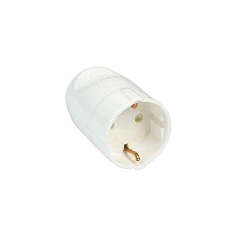 PRESA SCHUKO 2 POLI + TERRA 16A SMONTABILE BIANCA LINEA GARANTI- - bianca 82590-E - 10 pezzi FANTON