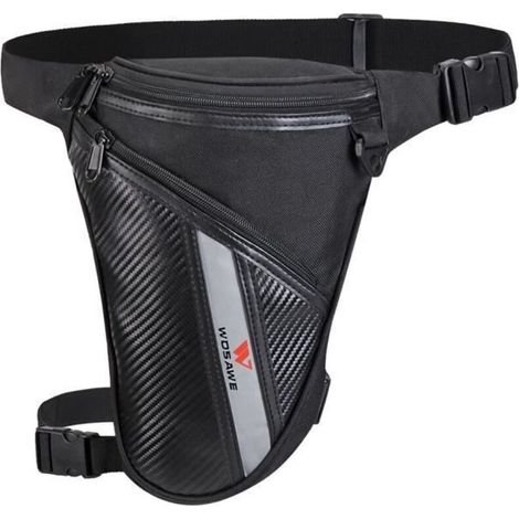 Sac Jambe Homme Sac à Outils Porte-Outil Sacoche Cuisse Sac Ceinture, 297cm (1/4)