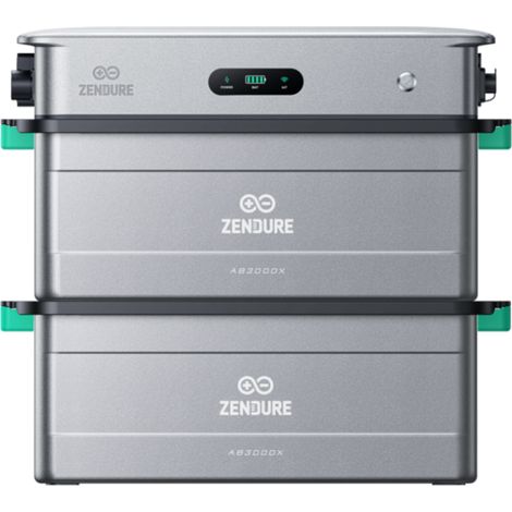 Zendure SolarFlow 2400 AC, KI AC-gekoppelte Energie Management System, 2400W AC Eingang, 2400W Ausgangsleistung, mit 2xAB3000X