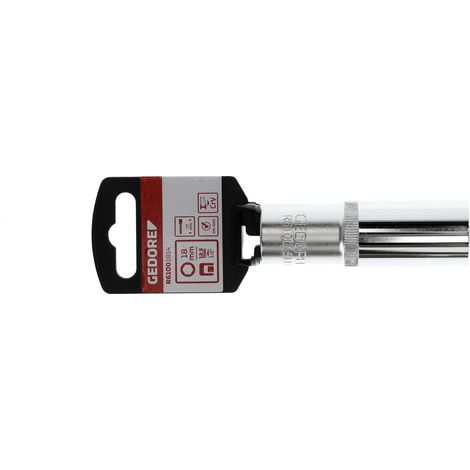 R61001814 Inserto per chiave a bussola 1/2" 6 facce 18 mm Lunghezza 77 mm (1/4)