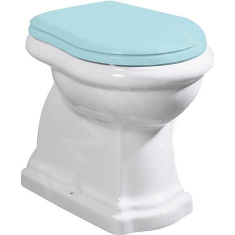 Sapho Kerasan Retro - WC à poser, évacuation par le bas, blanc 101001 (1/5)