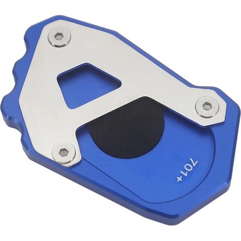 Cojín para pata de cabra de motocicleta para BMW R 1200 1250 GS ADV LC, accesorios para motocicleta, placa de extensión para pata de cabra de suspensión baja, soporte lateral (color: azul)