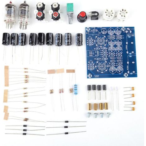 Kit Ampli Préamplificateur à Tubes - Améliorez l'Expérience Audio de vos Écouteurs (1/5)