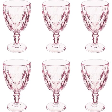 ELIZABETH SET 6 CALICI 340ML VIOLA (1/3)