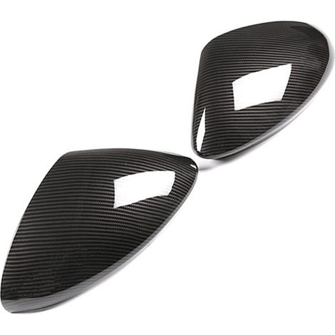 Cubiertas para espejos retrovisores laterales estilo fibra de carbono para Stelvio 2017-2020 (1/2)