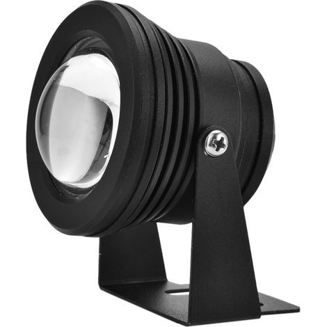 12V 10W RVB tanche Aquarium LED Projecteur Lampe pour Fish Tank Piscine Jardin Sous-Marin Noir (1/5)