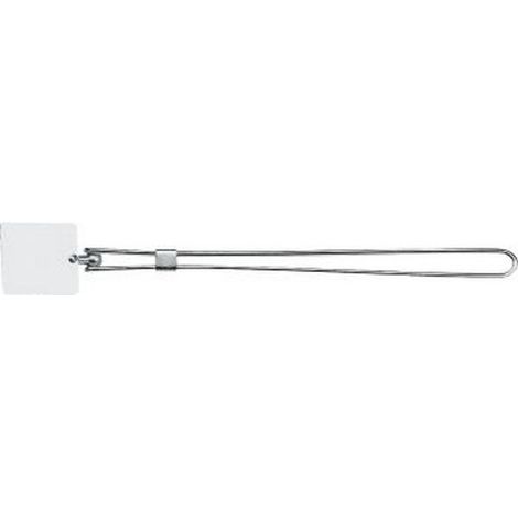Miroir à souder manuel avec feuillet miroir acier 80x70x1mm 1 PCS