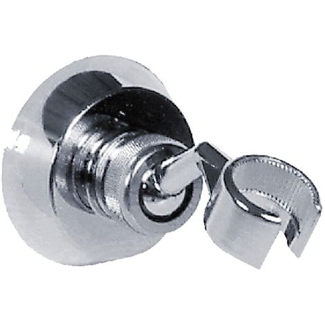 Supporto A Muro Per Doccetta A Snodo In Abs Cromato pz 10
