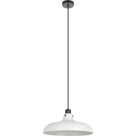 Lampe suspendue grise Matlock Ø 38cm - conception - 43825 (1/3)