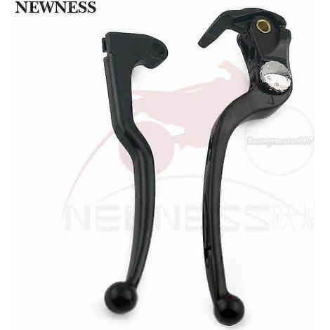 Leviers de frein et d'embrayage pour motos Suzuki GSX-R1000 K5 (2005-2006), GSX-R600 et GSX-R750 K6/K8 (2006-2009) - Noir (1/5)