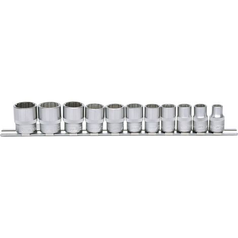 KS Tools 3/8 12-kant-Stecknuss-Satz, 11-tlg (1/3)