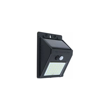 Solarleuchte für den Außenbereich, 30 LEDs, Solarleuchte, IP65, wasserdicht, Solarbeleuchtung mit Bewegungsmelder, kabellose Sicherheitslampe, Wandleuchte für Garten, Schwimmbad, 1 Packung - Crezuo