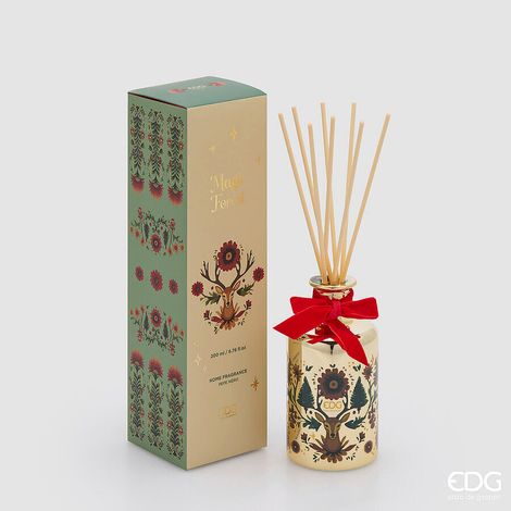 EDG Enzo De Gasperi Profumatore Natalizio Bottiglia 200 ml Black Pepper H15 Ø8 cm – Profumatore Ambiente (1/2)