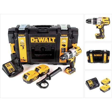 DeWalt DCD 996 P2 Trapano avvitatore a percussione a batteria 18V / 95Nm / Brushless in valigetta Toughbox + 2x Batterie 5,0 Ah + Caricatore