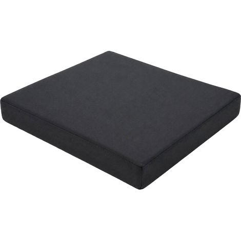 Cojín para silla de jardín Lotta, cómodo, resistente y fácil de limpiar, ideal para uso exterior Gris oscuro (1/5)