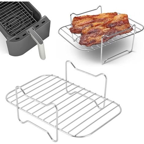grille vapeur, accessoires pour friteuse à air chaud, grille de four (1/5)