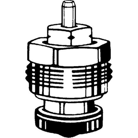 HEIMEIER Thermostat-Oberteil blaue Stopfbuchse, 2340-02.299