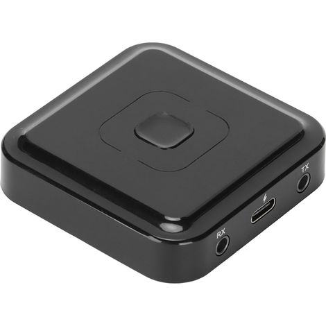 Émetteur-récepteur Bluetooth 5.0, appels mains libres, réduction du bruit, son sans fil, adaptateur auxiliaire pour voiture (1/5)