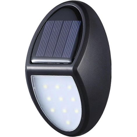 Lampes solaires murales pour haie, lampes solaires d'extérieur, appliques murales d'extérieur, éclairage extérieur (1/5)