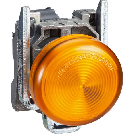 Lampada spia Ø22 - IP65 - gialla - attacco BA 9S - 250V - XB4BV65 (1/2)