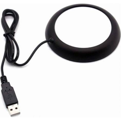 Dessous de verre USB créatif en métal à température constante (1/5)