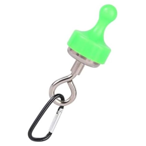 Crochets magnétiques robustes - Organisateur ultra-résistant avec mousqueton Cintre magnétique pour vêtements, idéal pour bateau, camping-car, voyage, cuisine, salle de bain, barbecue, porte, réfrigé (1/5)