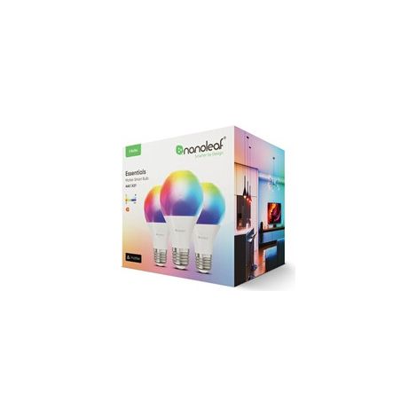 BOMBILLA LED NANOLEAF ESSENTIALS BULB A60 E27 3PK (1/2)