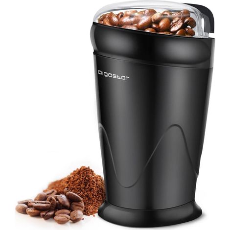 Moulin à café aigostar breath 150 watts noir 60 grammes (1/5)