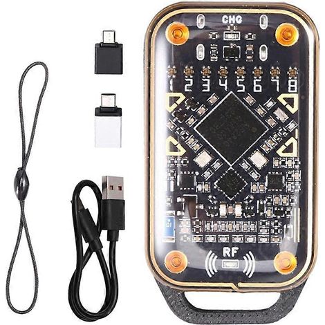 Lecteur de puces intelligentes RFID ultra-rapide/simulateur de cartes à puce avec fonction de redémarrage, décodeur de cartes à puce d'identification 125 kHz/13,56 MHz/copieur NFC. (1/5)