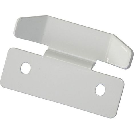 Butée centrale de jalousie ou persienne en aluminium laqué blanc fixation haute ou basse Fenêtre Volet Fermeture